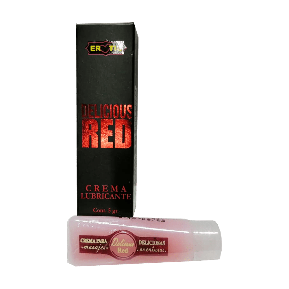 CREMA ANAL DELICIOUS RED (5gr) - Deseo Secreto