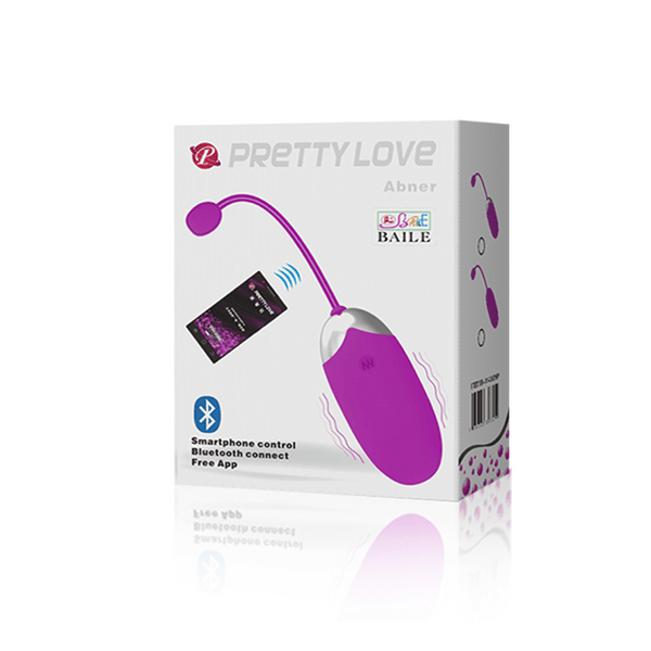 HUEVO ESTIMULADOR PRETTYLOVE ABNER BI - 014362HP - Deseo Secreto