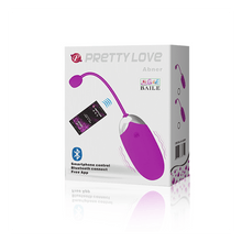 HUEVO ESTIMULADOR PRETTYLOVE ABNER BI - 014362HP - Deseo Secreto