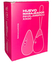 HUEVO MASAJEADOR INALAMBRICO XXOO EW036 - Deseo Secreto