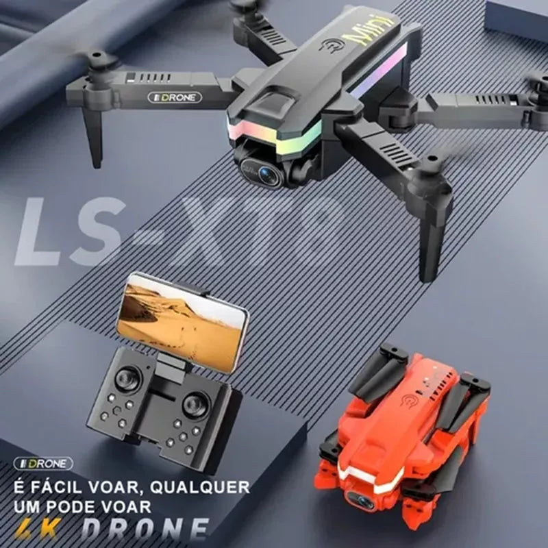 Xt8 Mini Drone Camara luces LED